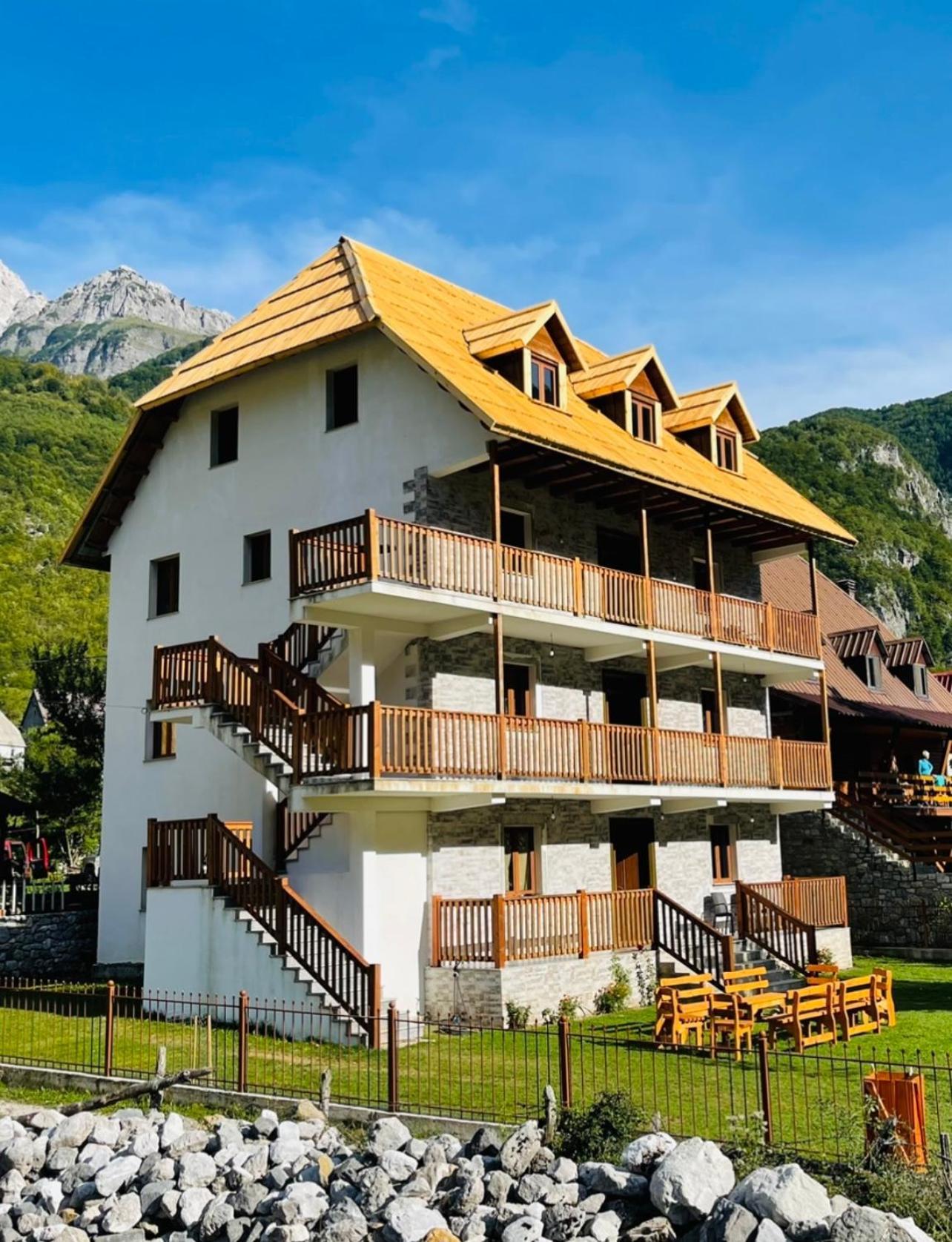 Thethi View Hotel Gjelaj Exterior foto