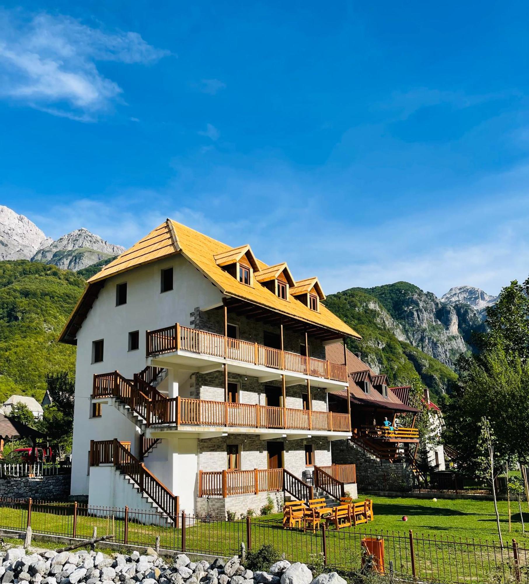 Thethi View Hotel Gjelaj Exterior foto